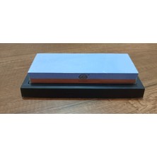 Sulu Bileme Taşı Ggs Messer 400-1000 Grit - Bileme Taş Tutucu Epoksi Siyah