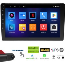 Soundway SW-10464 Tablet Multimedya Android 10 Inç 4+64GB Quad 8 Çekirdek Android 13 360 Cam Dvr Kameralı