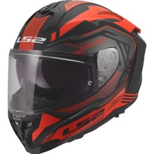 Ls2 Challenger 2 Dravıx Mat Kırmızı Kask