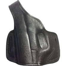 Aresoutdoors Sarsılmaz Sar-9 Mete Sol El Için Gerçek Deri Kemer Dışı Sol Yarım Kelebek Taşıma Kılıfı