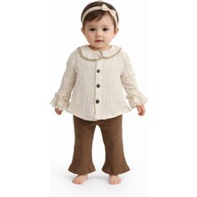 Kız Bebek Şık Alt Üst Elbise