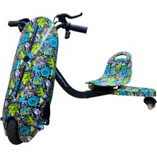 Drift Car Elektrikli Scooter Hoverboard Oturaklı Kaykay Bluetooth Hoparlörlü Rs-R1