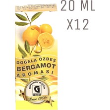 Evimdeyokyok Bergamot Aroması 20 ml X12 Adet