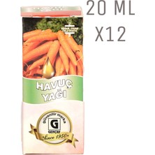 Evimdeyokyok Havuç Yağı 20ML X12 Adet