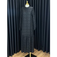 Nuss Siyah Renk Elbise