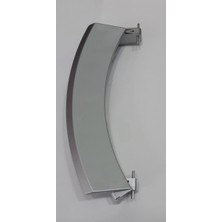 FullYedek WM12S762TR Siemens Uyumlu Gri Mandal , WM10S762 Çamaşır Makinesi Kapak Mandalı
