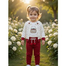 Bebek Zıbınlı 3'lü Kiraz Elbise