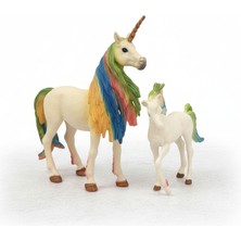 Tufy Toys Yavrulu Unıcorn Figür Seti