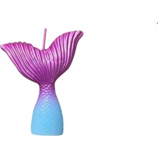 Dodomar Mum Deniz Kızı Kuyruğu Mor Mavi 12CM