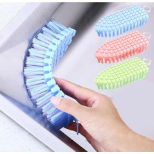 Mucit Home Esnek Lavabo Temizlik Fırçası -Bükülebilir Halı Yıkama Fırcası Asılabilir