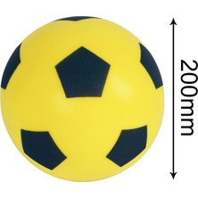 abnturk  Sarı Lacivert Taraftar Yumuşak El Çalıştırma Topu 6.3 cm