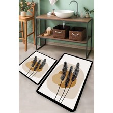 Mabeba Tekstil Day Sunrıse Djt 2 Lı Set Banyo Halısı Banyo Paspası