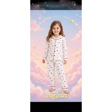 Kız Çocuk Klap Desnli Pijama Takımı
