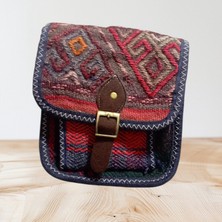 Öykücanbu Otantik Minimal Kilim Desenli Askılı Çanta