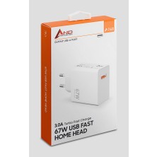 And A740 / Usb-A Girişli Turbo Hızlı Şarj Başlığı
