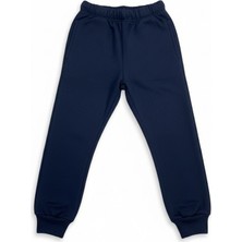 Evavi Çocuk Baskısız Düz Lacivert Eşofman Altı