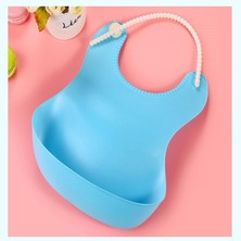 Twin Store® Çocuk Bebek Mama Önlüğü Dökülme Engelleyici Bükülebilir