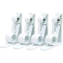 EkoAlışverişDünyam Masa Örtüsü Mandalları 4 Adet