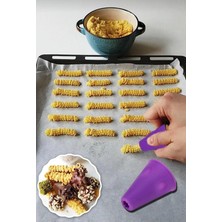 Tafce Eğlenceli Tırtıl Tasarımlı Pratik Kurabiye Kalıbı Sert Plastik Kurabiye Şekillendirici 1 Adet