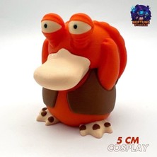 Neptune3D #0054 Jar Jar Binks Psyduck Pokemon Figürü (Star Wars)