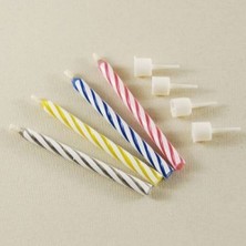 EkoAlışverişDünyam Pasta Mumu - Sönmeyen Mum - 10 Adet - Tekrar Yanan Mum