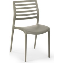 Tilia Louise Polipropilen Sandalye - Bahçe, Balkon, Dış Mekan, Kafe, Restoran Için