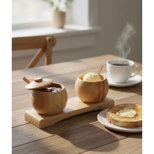 Mien Bambu 2li Kahvaltılık Veya Baharatlık Seti