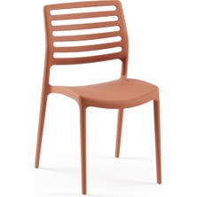 Tilia Louise Polipropilen Sandalye - Bahçe, Balkon, Dış Mekan, Kafe, Restoran Için