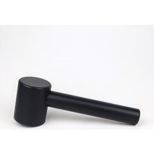 Fırıncı Depom 26 cm Fırın Kapı Kolu - Boş Tip Siyah Endüstriyel Tutamak (Isı Yalıtımlı Teknik Sap)