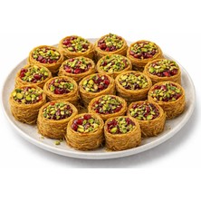 Darende Kayısı Dünyası Geleneksel Bülbül Yuvası Lokumu Narlı (500 Gr) – Özel Antep Fıstıklı