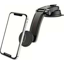 EkoAlışverişDünyam Manyetik 360 Derece Dönebilen Araç Içi Telefon Tutucu