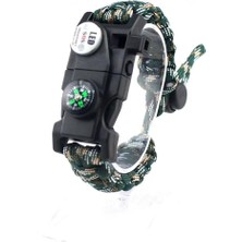 Nurcamp Paracord Hayatta Kalma Bilekliği