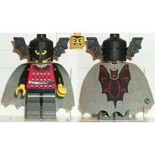 LEGO Castle: Fright Knights: Pelerinli Bat Lord With Cape (CAS022)