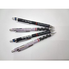 Rotring Tikky Mekanik 0,7mm 4 Lü ( 2 Siyah 2 Lila)