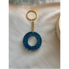 Hercy O Harfli Epoksi Reçine Anahtarlık