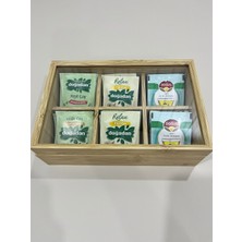 Mien Bambu 6 Gözlüçokamaçlıpoşet Çay Kutusu