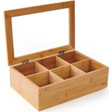 Mien Bambu 6 Gözlüçokamaçlıpoşet Çay Kutusu