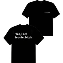 Azura Club Iconic B*tch Baskılı Unisex T-Shirt