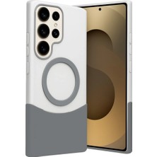 Herşeytrend Joko Samsung Galaxy S23 Ultra Velar Magsafe Kapak - Natural Grey