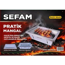 Sefam Katlanır Mangal + Izgara Teli
