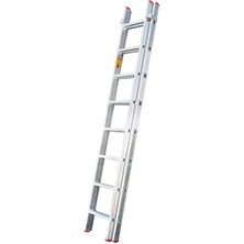 Trio Sürgülü Sürgülü 2x6 Metre Alüminyum Merdiven