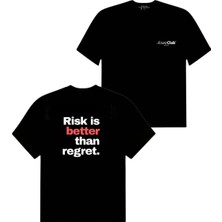 Azura Club Risk Is Better Baskılı Unisex T-Shirt