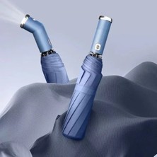 Alfa Life Marketing Mavi El Fenerli Şemsiye