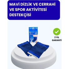 Herşeytrend Diz Koruyucu Sporcu Bandajı Esnek Sıkı Destekli