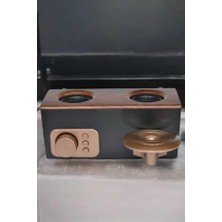 OEMTR Çalar Radyo Müzik Kutusu Nostaljik Hoparlör Speaker