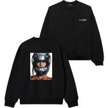 Azura Club Irina Shayk Baskılı Unisex Sweatshirt