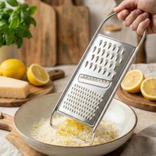 Homerest Profesyonel Paslanmaz Çelik El Rendesi Peynir Sebze Sarımsak Limon Kabuğu Rendesi Mutfak Gereci