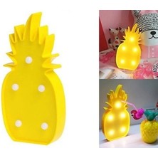 EkoAlışverişDünyam Ananas Tasarımlı Masa Lambası
