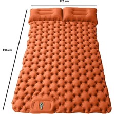 Nurcamp Şişme Yatak Çift Kişilik - Kendinden Pompalı