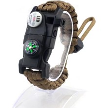 Nurcamp Paracord Hayatta Kalma Bilekliği